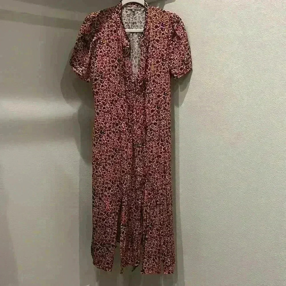 Women’s 'Oliver Bonas' Floral Print Dress Size: US 14 - Picture 3 of 4